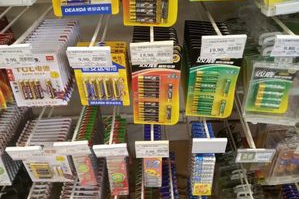 超市用的什么电池多大