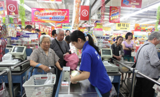 中国什么超市人多