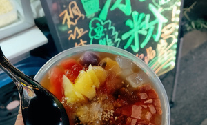 在超市门口卖冰粉如何