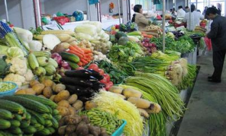 超市售卖蔬菜腐烂吗