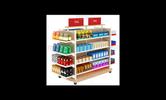 超市便利店货架陈列：展现商品魅力