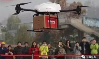 超市中的无人机是真的吗