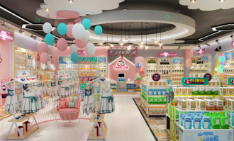 母婴超市装修效果图