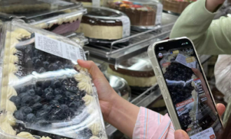 蛋糕如何放进超市