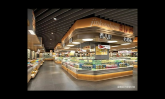 现代超市购物图片