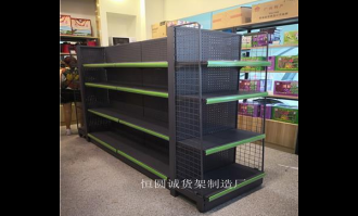 超市便利店货架怎么安装好看