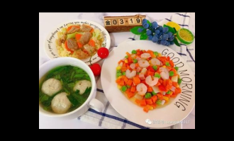 儿童营养餐设计