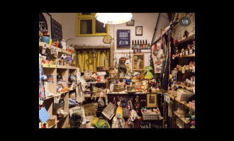 旧物改造陈列创意角