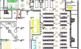 超市布局方案模板