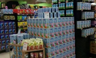 超市货架的陈列方案