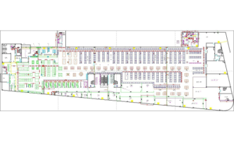 超市购物车动线设计