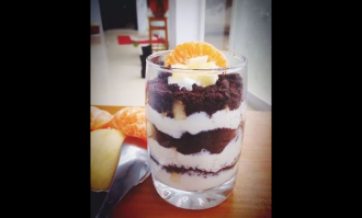 酸奶加水果新吃法