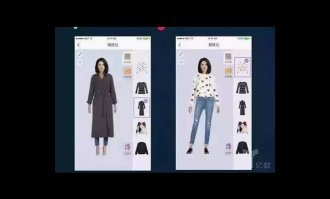 服装尺码智能推荐屏