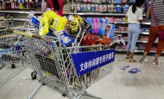 超市购物车一般放在哪里