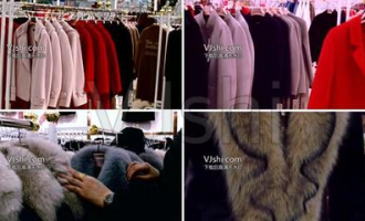 如何在超市里卖羊毛大衣