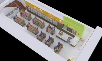 30平超市如何摆放